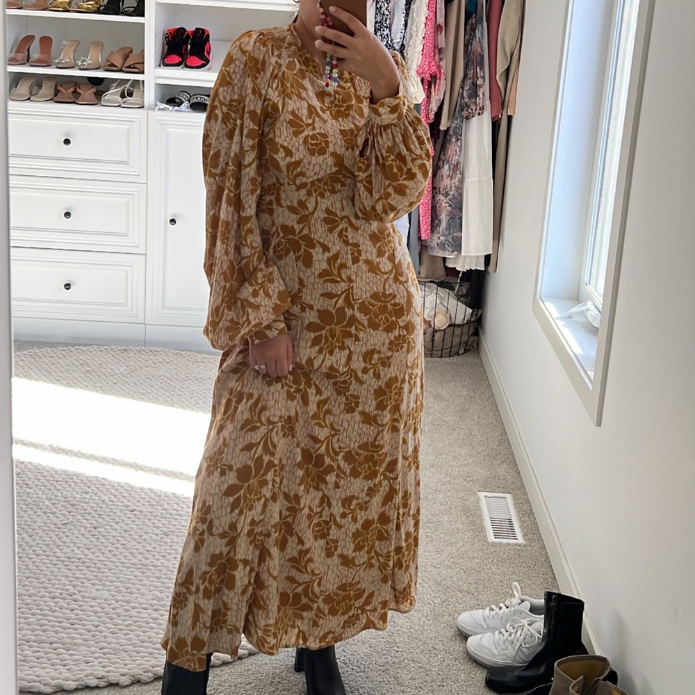 MIDI FALL DRESS